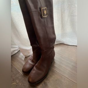 Knee high Tory Burch boots